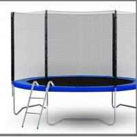 Детский батут FunFit 183 с лестницей